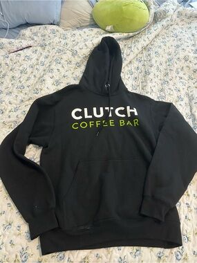 Women's Black Crewneck Hoodie